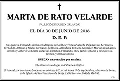 Marta de Rato Velarde